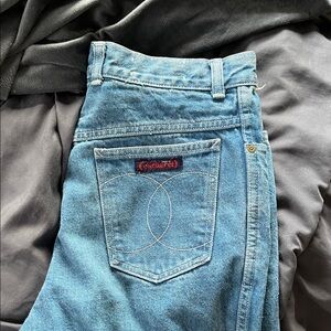Gucci Women's High Rise Blue Jeans